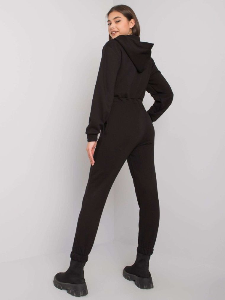 Kombinezon damski, czarny, Factory Price