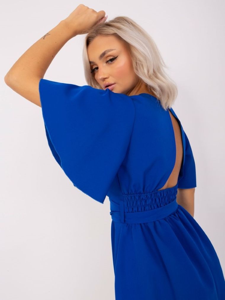 Kombinezon damski, niebieski, Rue Paris