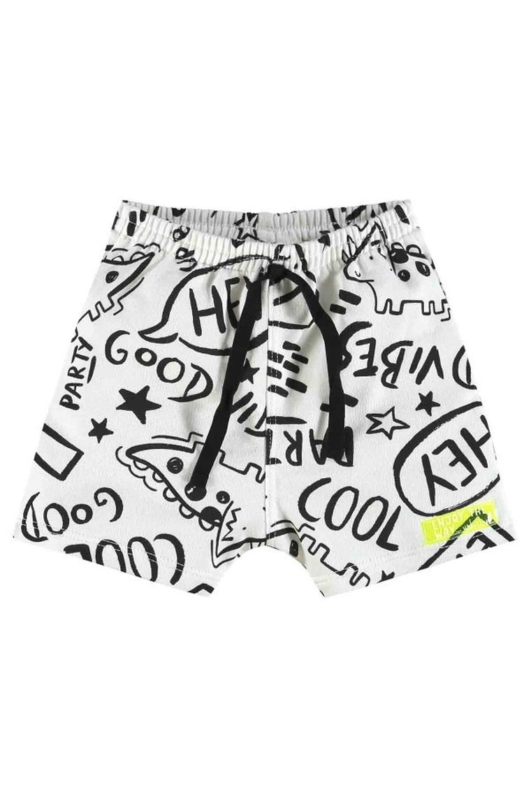 Komplet chłopięcy, Body z krótkim rękawem, Szorty, Chustka, mix, Up Baby