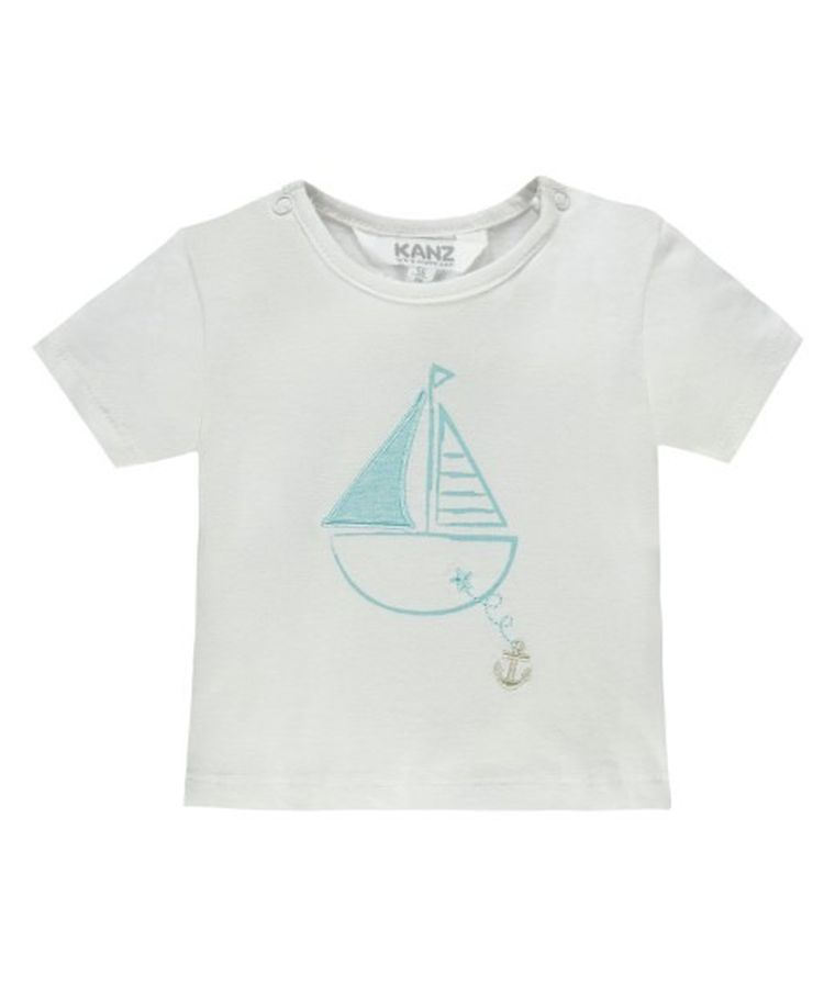 Komplet chłopięcy, T-shirt, Kaftanik, Spodnie, mix, Kanz