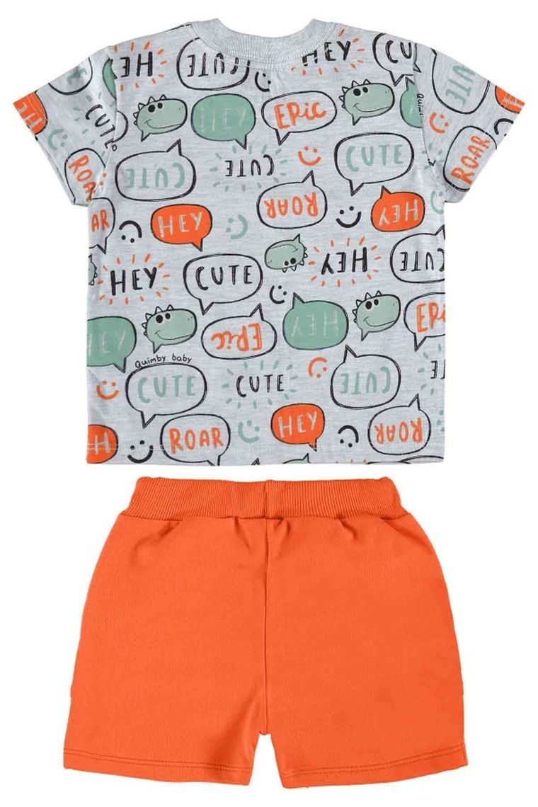 Komplet chłopięcy, T-shirt, Szorty, mix, Quimby