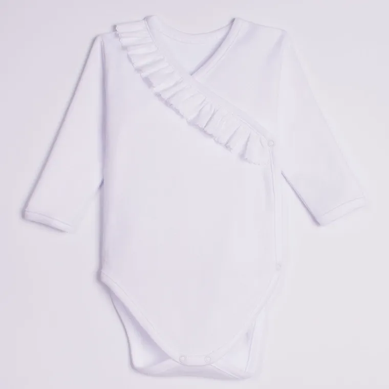 Komplet dziewczęcy 5-częściowy, biały, Nicol