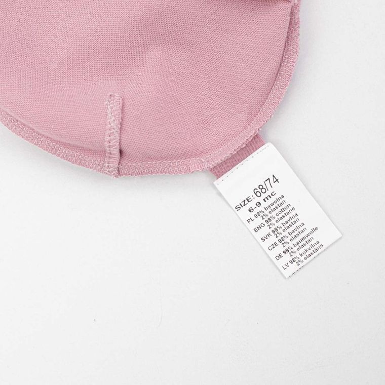 Komplet dziewczęcy, Czapka, Apaszka, różowy, Nicol