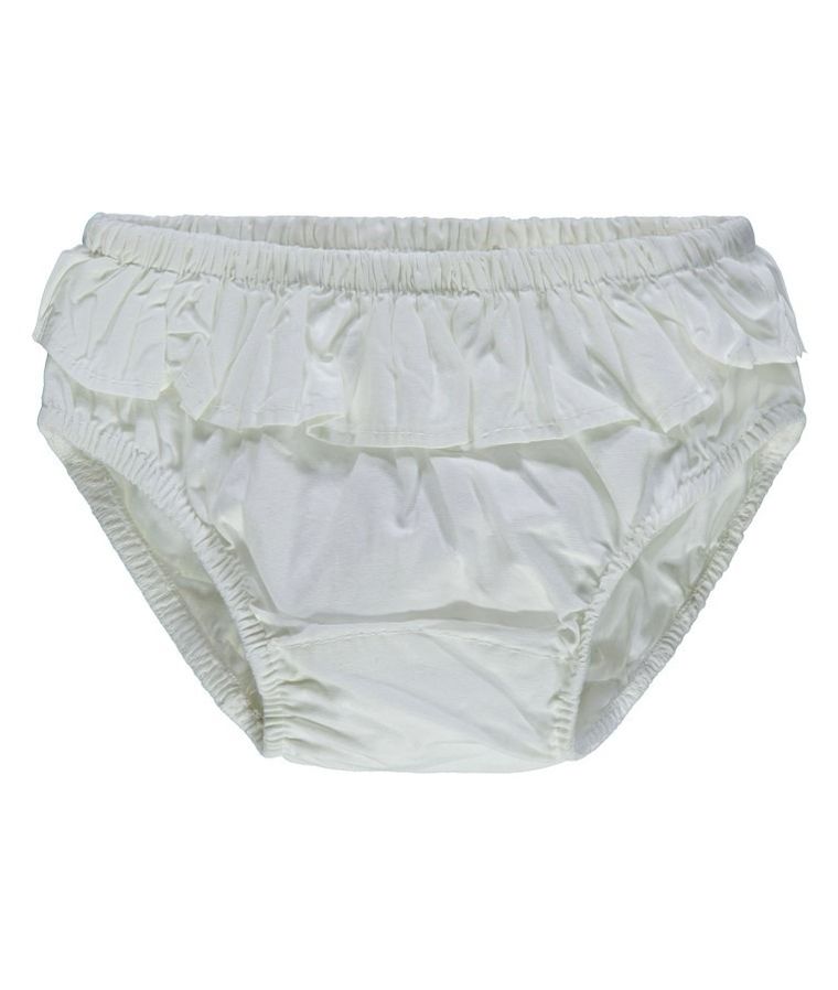 Komplet dziewczęcy, Sukienka bez rękawów, Majtki, białe, Kanz