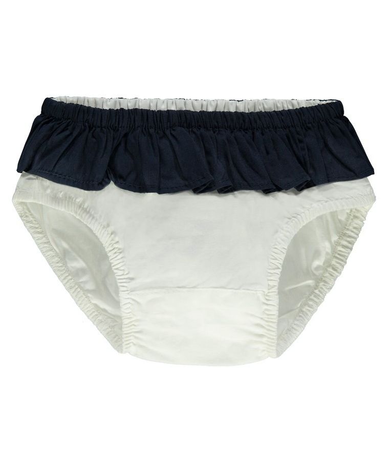 Komplet dziewczęcy, Sukienka bez rękawów, Majtki, granatowe, Kanz