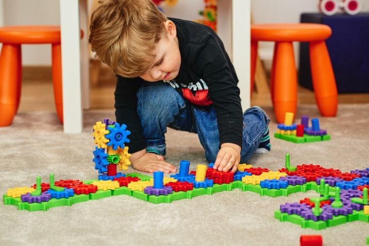 Korbo, Basic, klocki konstrukcyjne, 120 elementów