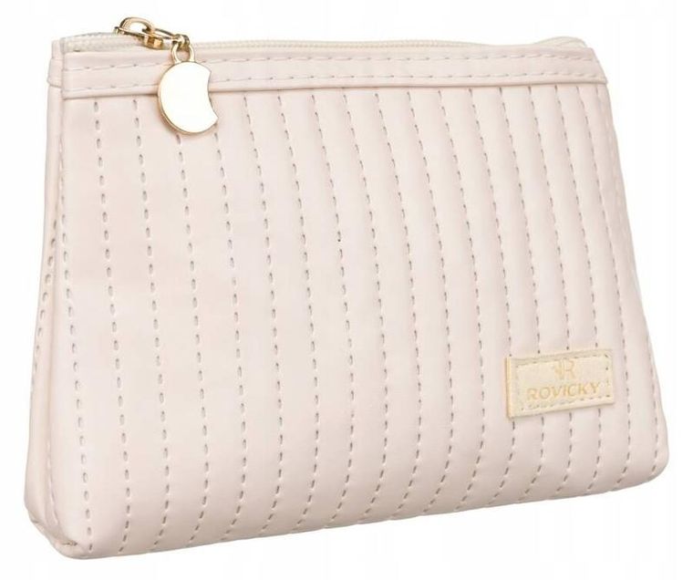 Kosmetyczka 2w1, beżowa, Rovicky