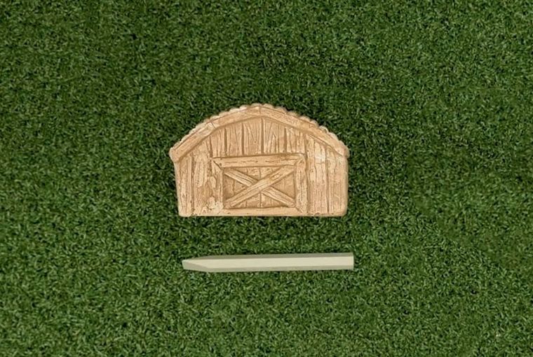 Kosmos, zwierzęta z gospodarstwa rolnego, wykopaliska, figurka