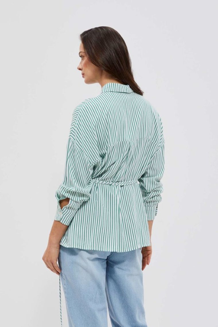 Koszula damska z długim rękawem, mix, Moodo