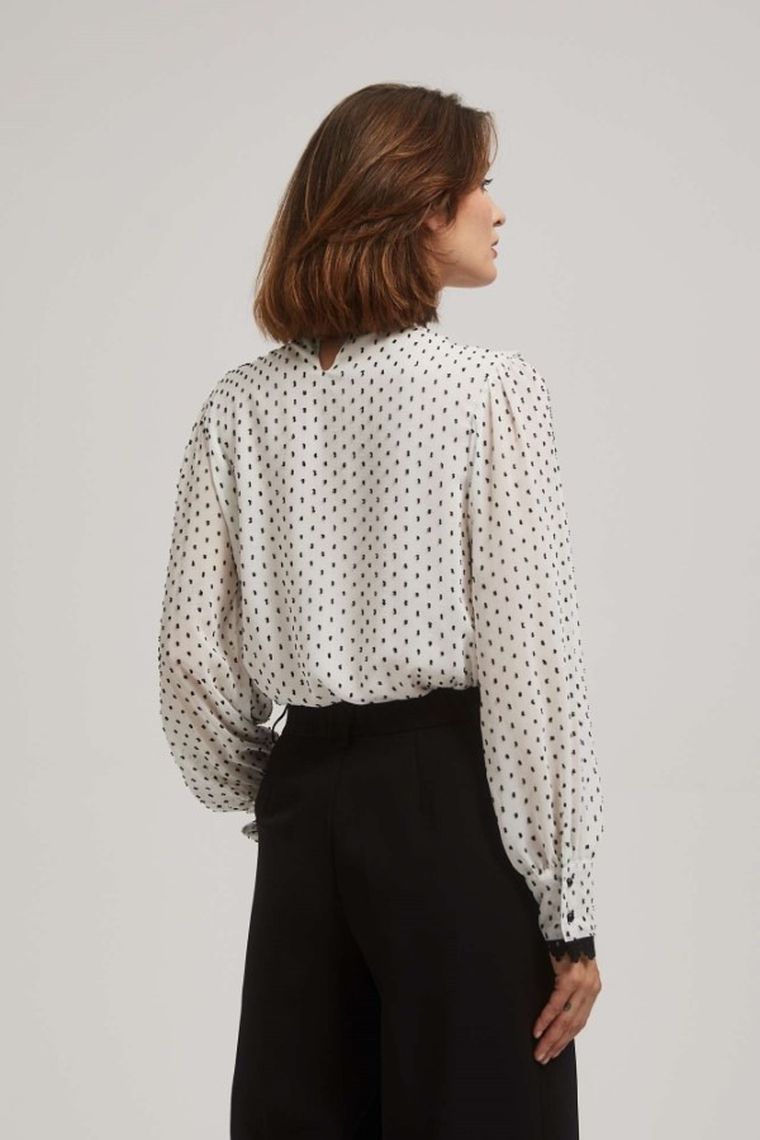 Koszula damska z długim rękawem, mix, Moodo