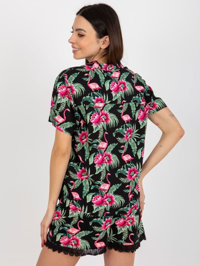 Koszula damska z krótkim rękawem, mix, Sublevel