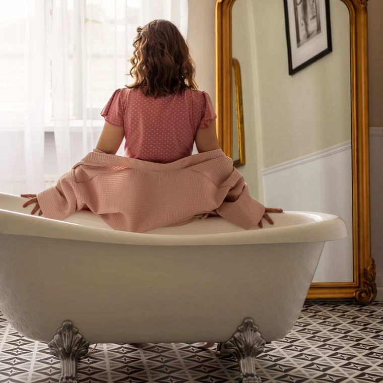 Koszula nocna damska z krótkim rękawem, ciążowa, różowa, Eevi