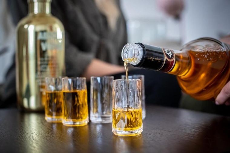 Koziol, Club no. 7, kieliszki, 20 ml + 40 ml, crystal, 4 szt.