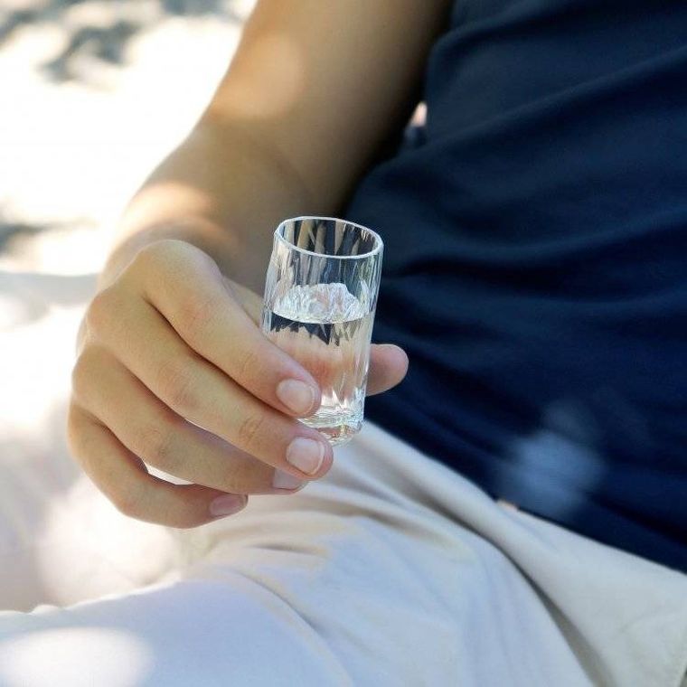 Koziol, kieliszek, Club No.7, transparentny