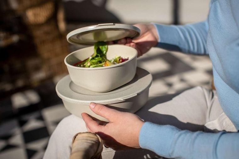 Koziol, Kopenhagen, pojemnik na żywność, 0,7l + 1,3l, 2 szt.