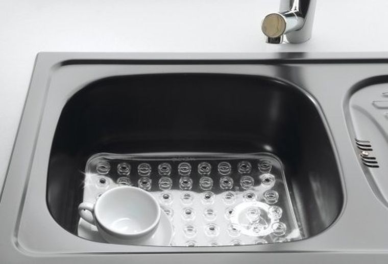 Kristal, mata do zlewu, przezroczysta ochrona zlewozmywaka