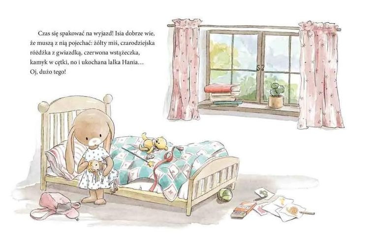 Królisia Isia tęskni za rodzicami