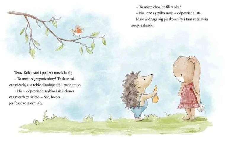 Królisia Isia uczy się dzielić