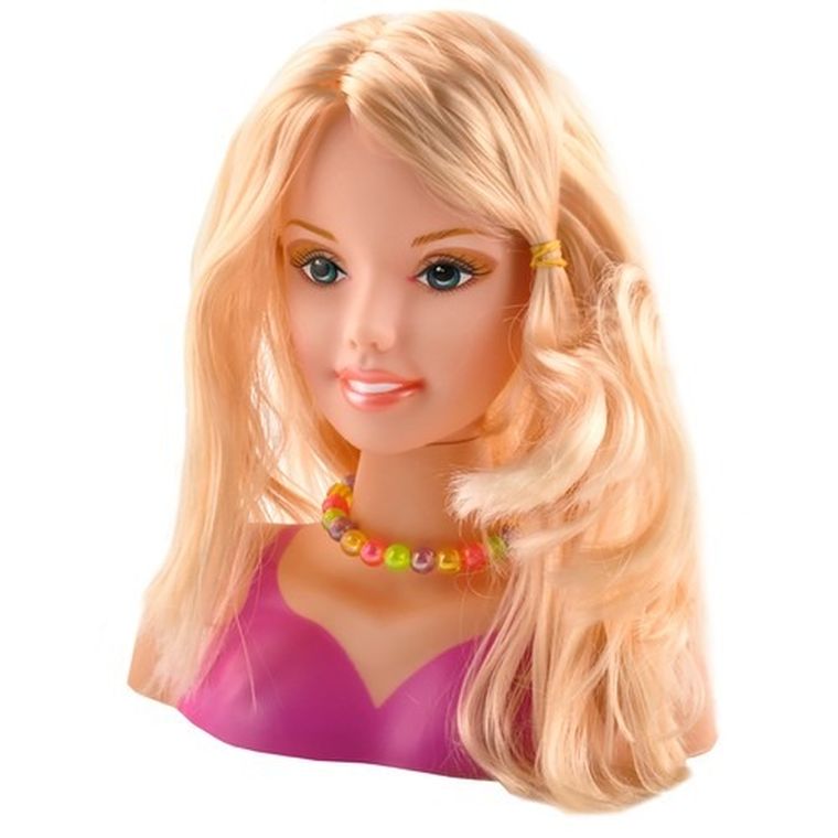 Kruzzel, głowa do stylizacji z akcesoriami