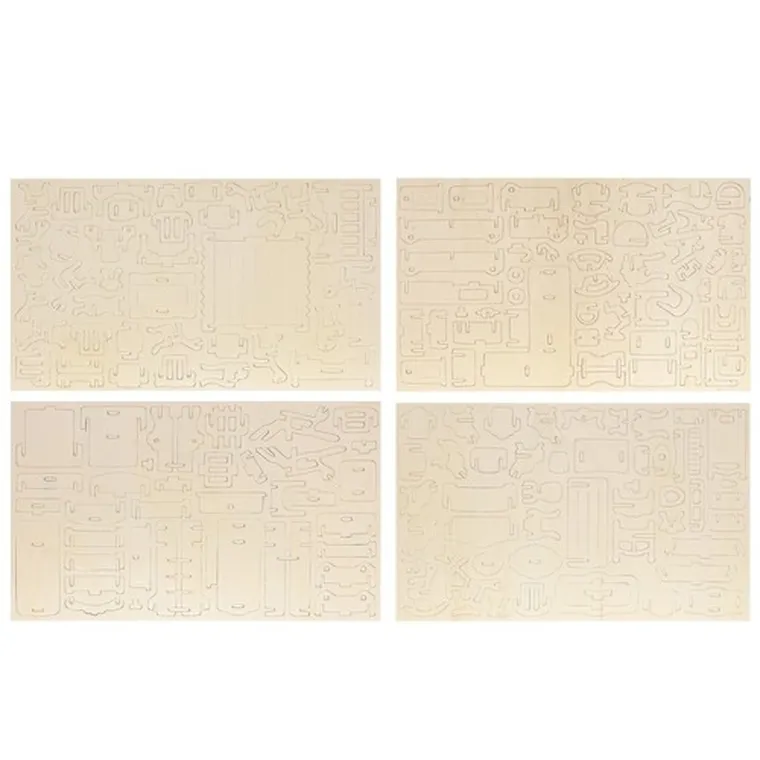 Kruzzel, zestaw mebelków drewnianych dla lalek, 34 elementy