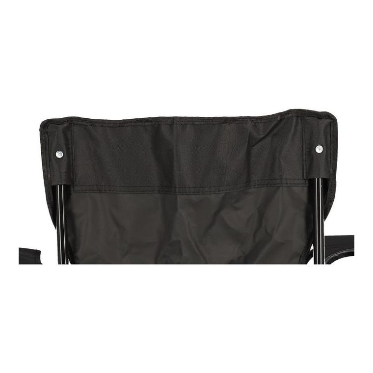 Krzesło turystyczne, składane, czarne