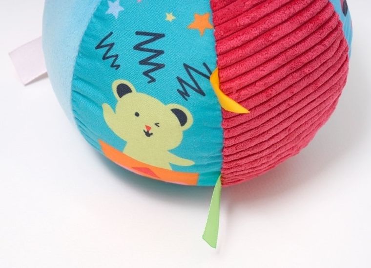 K's Kids, miękka grzechocząca piłka edukacyjna