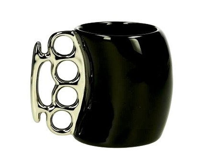 Kubek twardziela, czarny