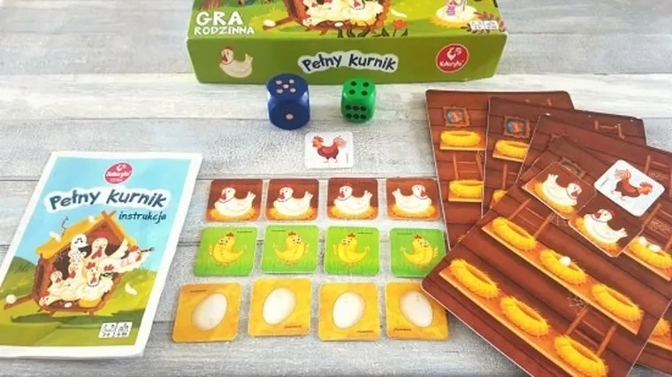 Kukuryku, Pełny kurnik, gra familijna