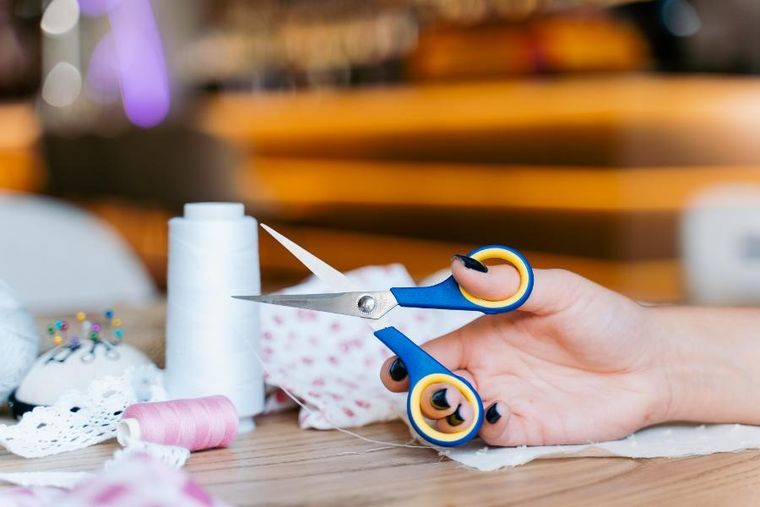 Kulig, nożyczki uniwersalne, niebieskie, 14 cm