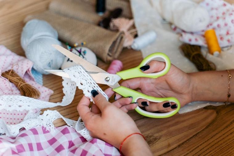 Kulig, nożyczki uniwersalne, zielone, 22 cm