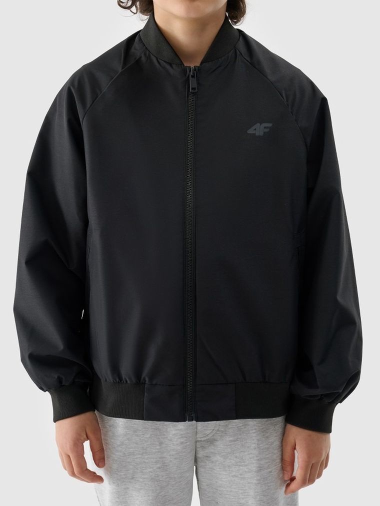 Kurtka chłopięca, czarna, 4F