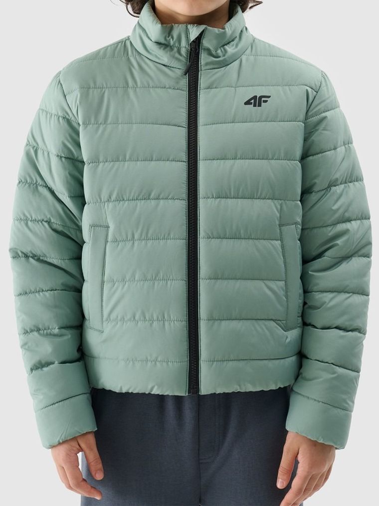 Kurtka chłopięca, zielona, 4F