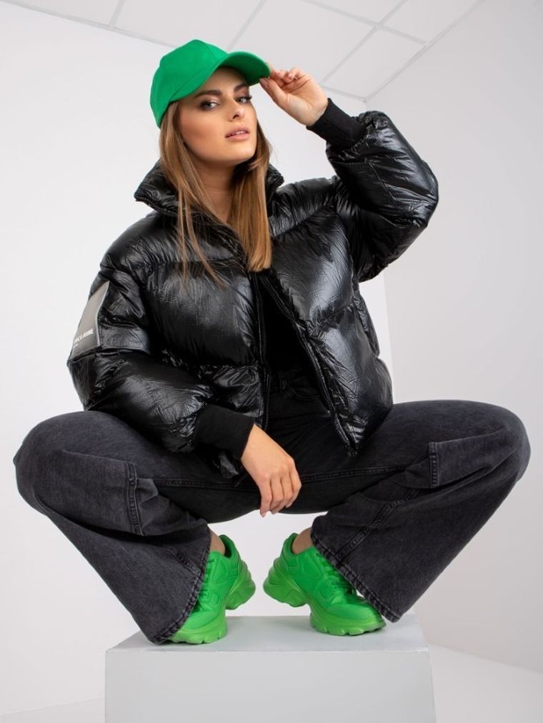 Kurtka damska, czarna, Factory Price