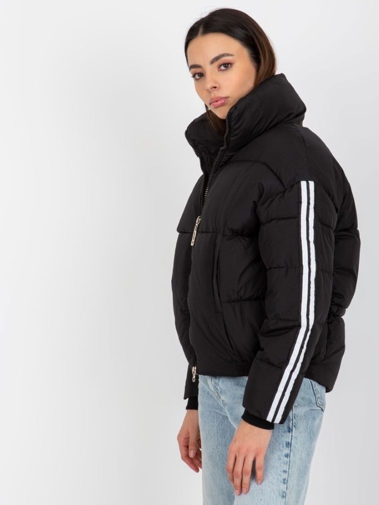 Kurtka damska, czarna, Factory Price