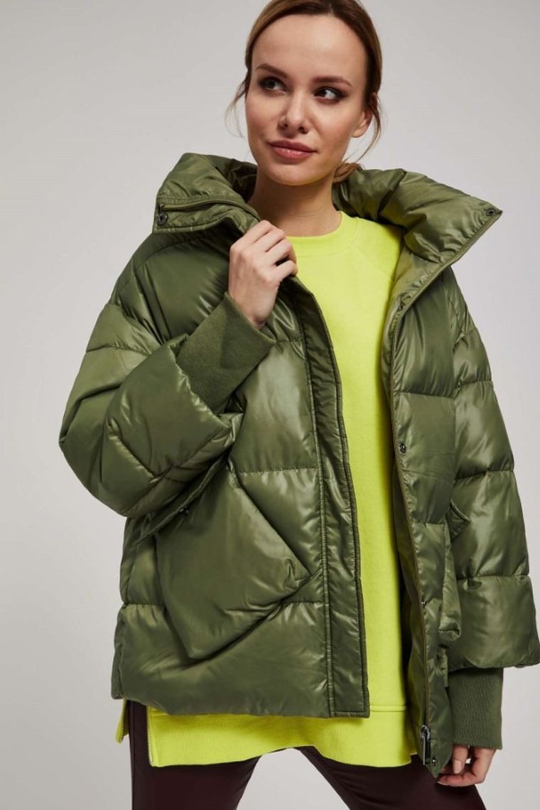 Kurtka damska, khaki, Moodo