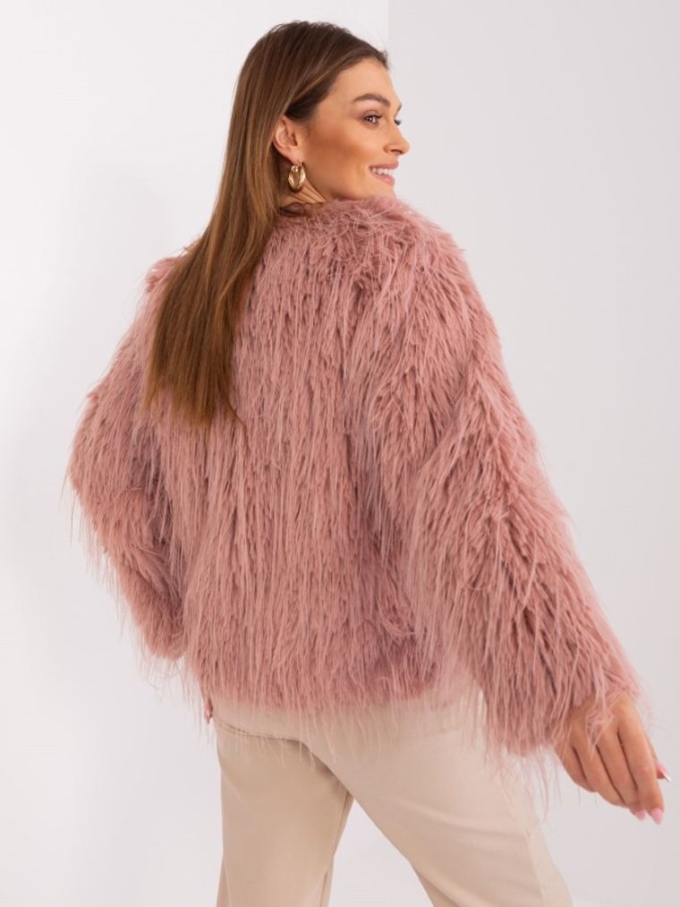 Kurtka damska, różowa, Italy Moda