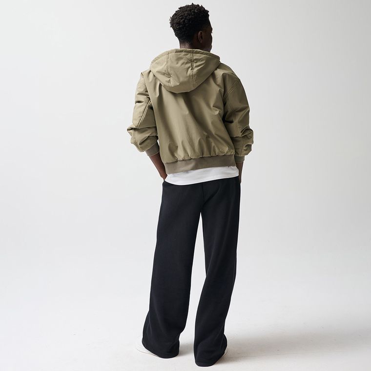 Kurtka przejściowa z kapturem o kroju oversize NOWEAR