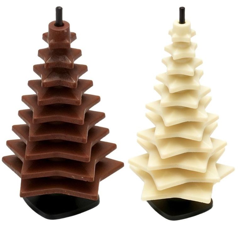 La Cucina, forma do czekolady, silikonowa, choinka, 9 elementów