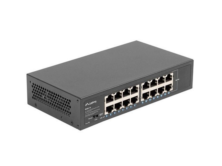 Lanberg, switch, RSGE-16 RACK 10"/19", 16-PORT, 1GB