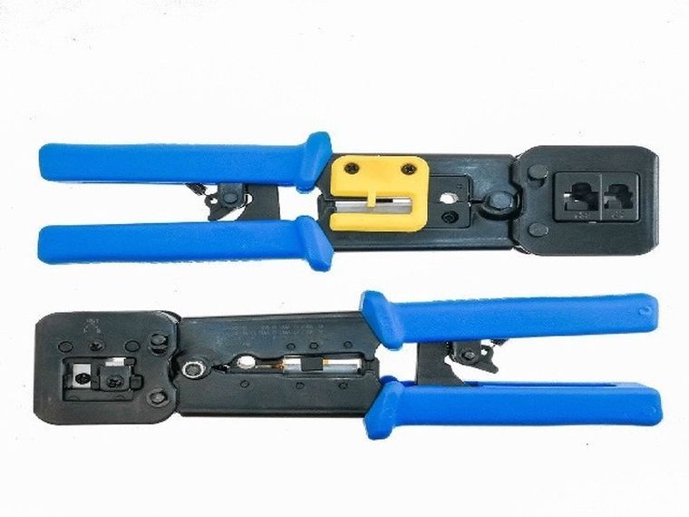 Lanberg, zaciskarka wtyków, RJ45 RJ12, RJ11, NT-0204