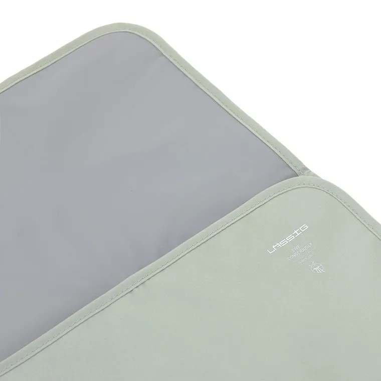 Lassig, Green Label, Leo, przewijak podróżny z etui na akcesoria, light khaki