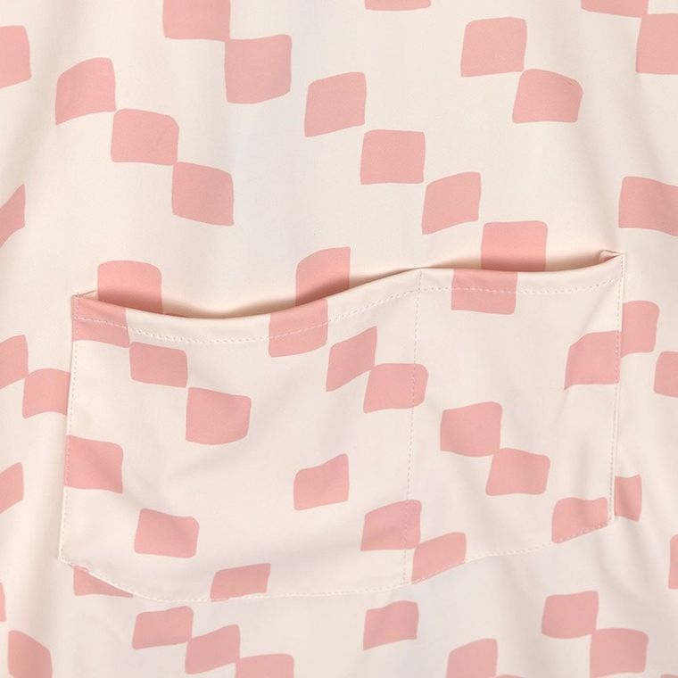 Lassig, Happy Fruits, fartuch z długim rękawem, wodoodporny, peach