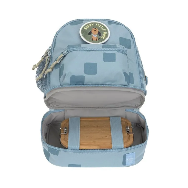 Lassig, Pattern Party, plecak dla przedszkolaka, Blue