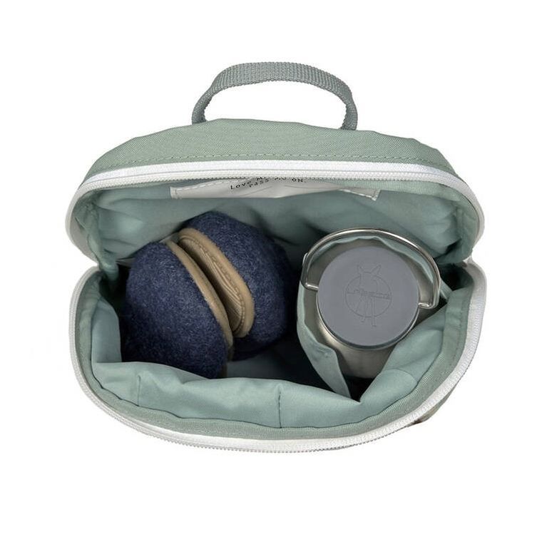 Lassig, Tiny Drivers, plecak dla przedszkolaka, spychacz