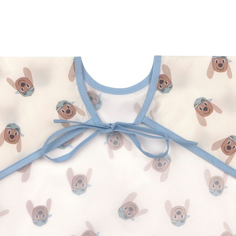 Lassig, Tiny Team, zestaw śliniaków z długim rękawem, piesek, 6m+