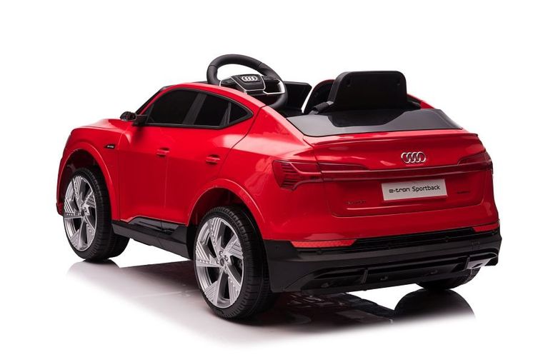 Lean Cars, Audi E-Tron BT, pojazd na akumulator, czerwony, QLS-6688