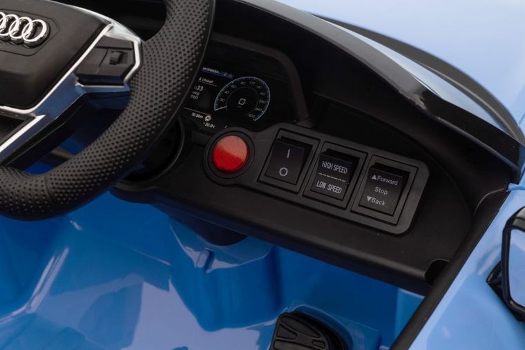 Lean Cars, Audi E-Tron GT, pojazd na akumulator, niebieski, QLS-6888