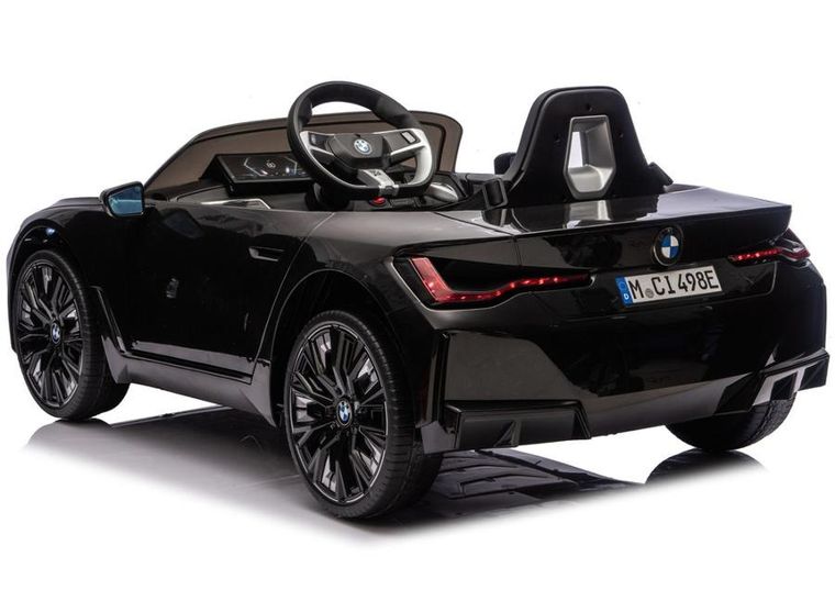 Lean Cars, BMW I4, pojazd na akumulator 4-4, JE1009, czarny