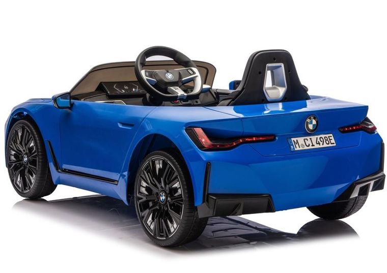 Lean Cars, BMW I4, pojazd na akumulator 4-4, JE1009, niebieski