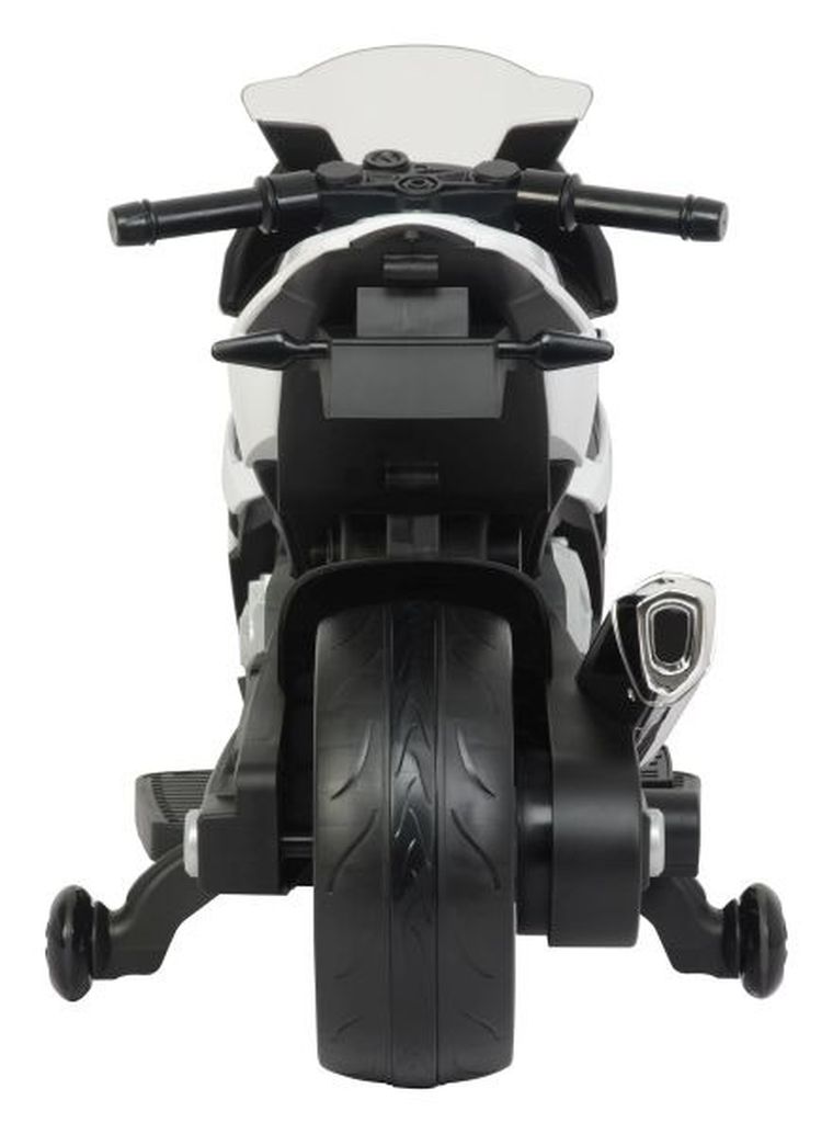 Lean Cars, BMW S1000RR, motor trójkołowy, pojazd na akumulator, biały